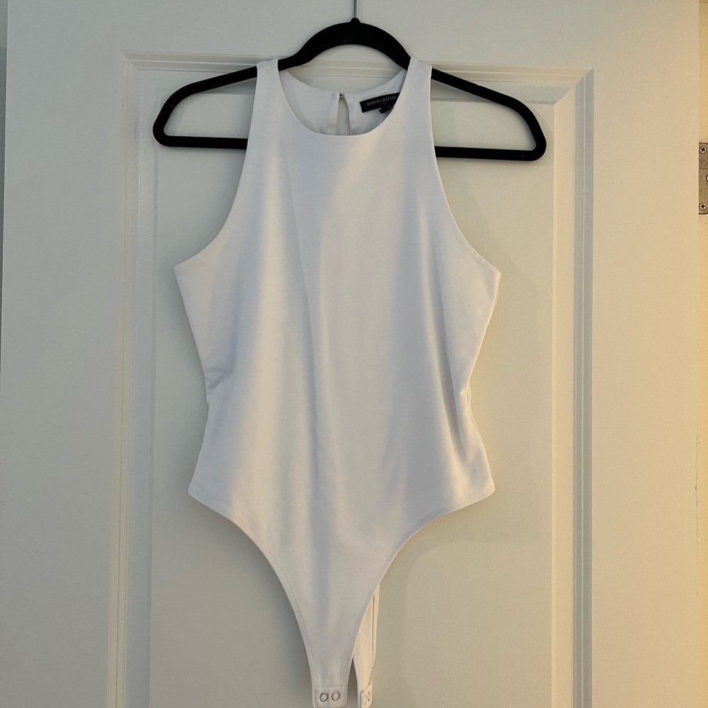 Banana Republic White Womens Bodysuit